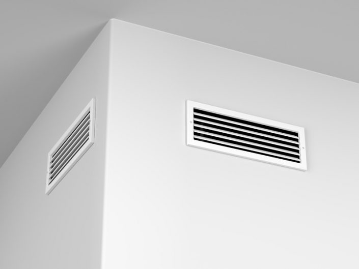 Air vents on the wall professional dryer vent cleaning services