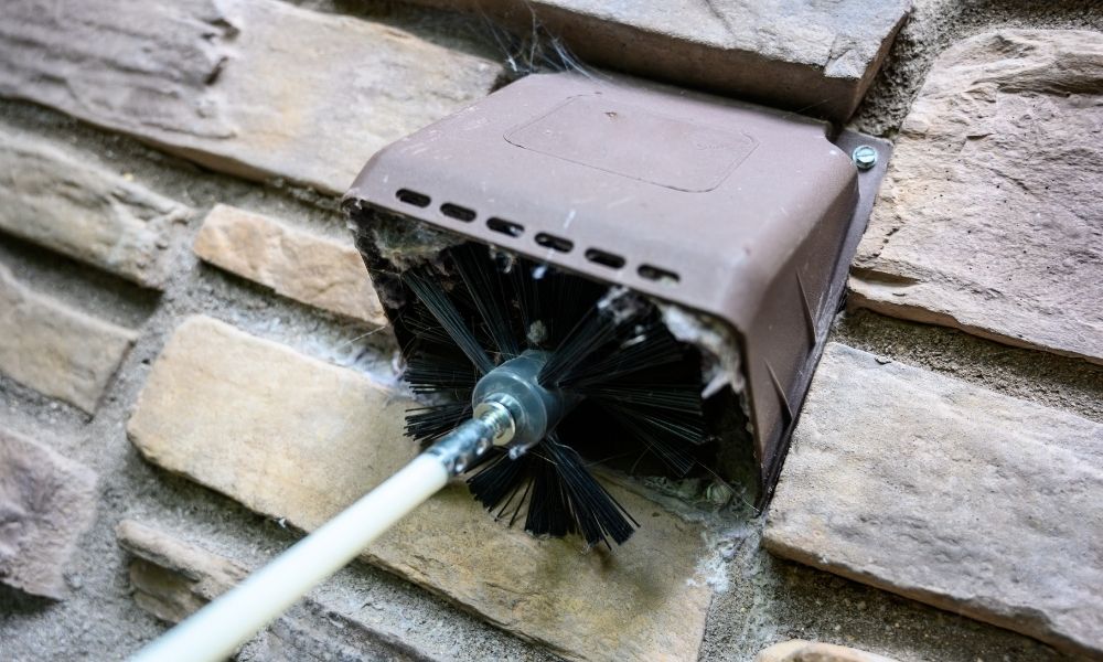 Dryer vent wall vent installation palm beach county